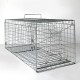 Humane Animal Trap Cage 108 x 40 x 45cm - Silver Humane Animal Trap Cage 108 x 40 x 45cm - Silver