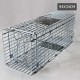 Humane Animal Trap Cage 94 x 34 x 36cm - Silver Humane Animal Trap Cage 94 x 34 x 36cm - Silver