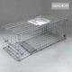 Humane Animal Trap Cage 66 x 23 x 25cm - Silver Humane Animal Trap Cage 66 x 23 x 25cm - Silver