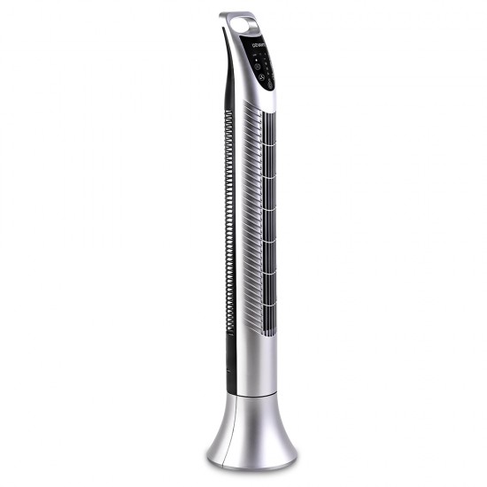 Portable Cross Flow Tower Fan - Silver Portable Cross Flow Tower Fan - Silver