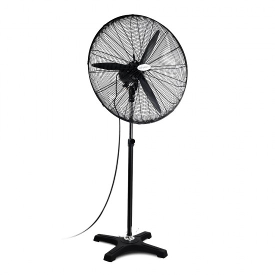 Adjustable Industrial Standing Fan - Black Adjustable Industrial Standing Fan - Black