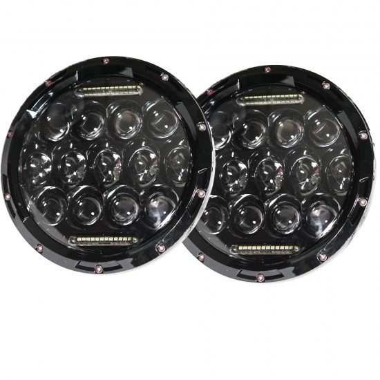 2x 7inch 150w Philips Led Headlight Round Harley Jeep Wrangler H/L/DRL 2x 7inch 150w Philips Led Headlight Round Harley Jeep Wrangler H/L/DRL