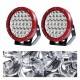 2x 7inch 280w LED Driving Light Red Spotlight Lightfox EX Series 2x 7inch 280w LED Driving Light Red Spotlight Lightfox EX Series