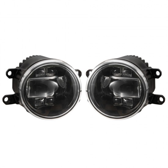 Pair 30W Bullbar LED Fog Lights DRL Turn Signal Driving Lamp Universal Vehicles Pair 30W Bullbar LED Fog Lights DRL Turn Signal Driving Lamp Universal Vehicles