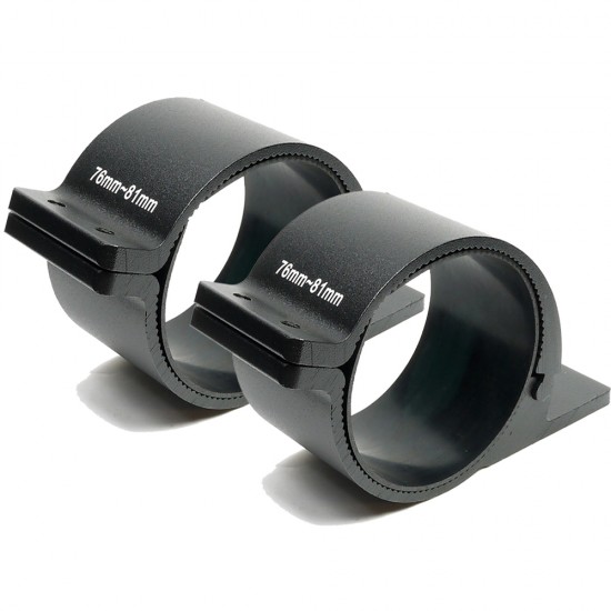 2x 76-81mm Bullbar Mounting Bracket Clamp For LED Light Bar Antenna HID ARB 2x 76-81mm Bullbar Mounting Bracket Clamp For LED Light Bar Antenna HID ARB