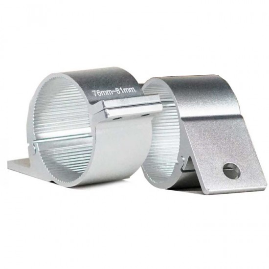 2PCS 76 to 81mm Silver Bullbar Mounting Bracket For LED Light Bar HID Clamp 2PCS 76 to 81mm Silver Bullbar Mounting Bracket For LED Light Bar HID Clamp