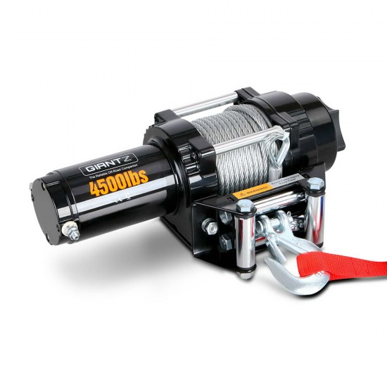 Giantz 12V Wireless Electric Winch Remote with Steel Cable Giantz 12V Wireless Electric Winch Remote with Steel Cable