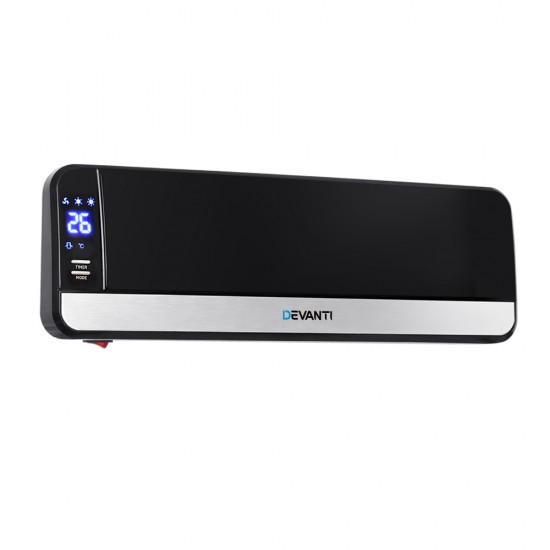 2000W Wall Mounted Panel Heater - Black 2000W Wall Mounted Panel Heater - Black