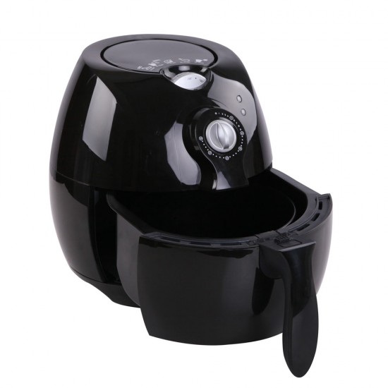 4L Air Fryer Oil Free Deep Cooker - Black 4L Air Fryer Oil Free Deep Cooker - Black