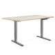140cm Motorised Electrical Adjustable Frame Standing Desk - White Grey 140cm Motorised Electrical Adjustable Frame Standing Desk - White Grey