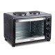 45L Convection Oven with Hotplates - Black 45L Convection Oven with Hotplates - Black