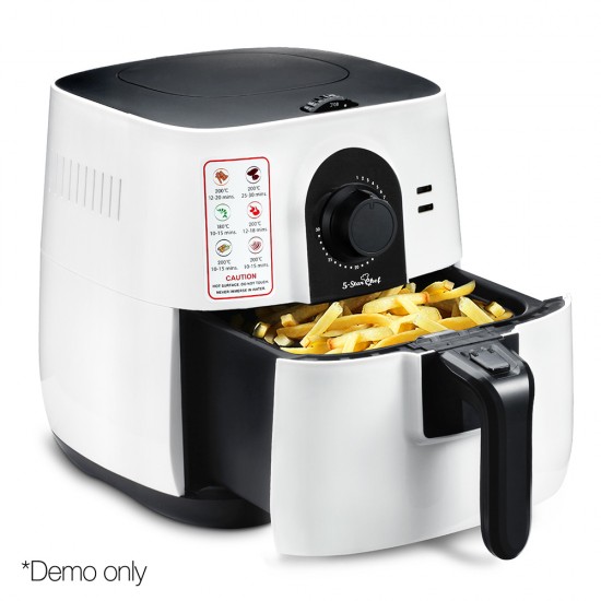 3L Oi Free Air Fryer - White 3L Oi Free Air Fryer - White