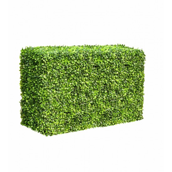 Portable Boxwood Hedge 1m Long 50cm High 30cm Deep Portable Boxwood Hedge 1m Long 50cm High 30cm Deep