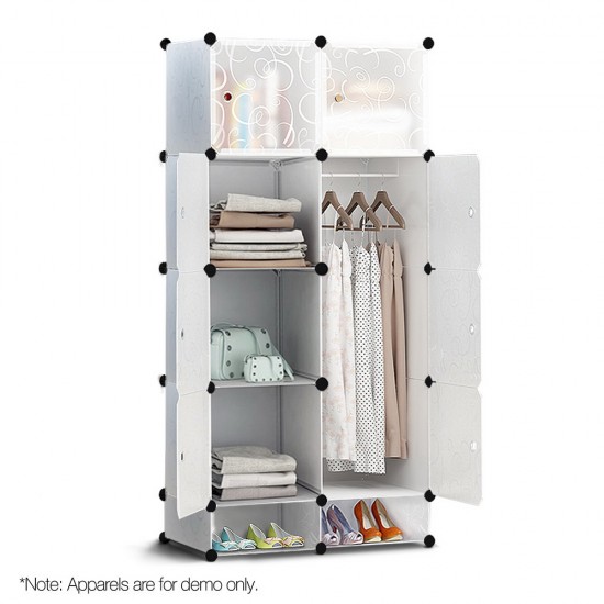 10 Cube DIY Storage Cabinet Wardrobe 10 Cube DIY Storage Cabinet Wardrobe