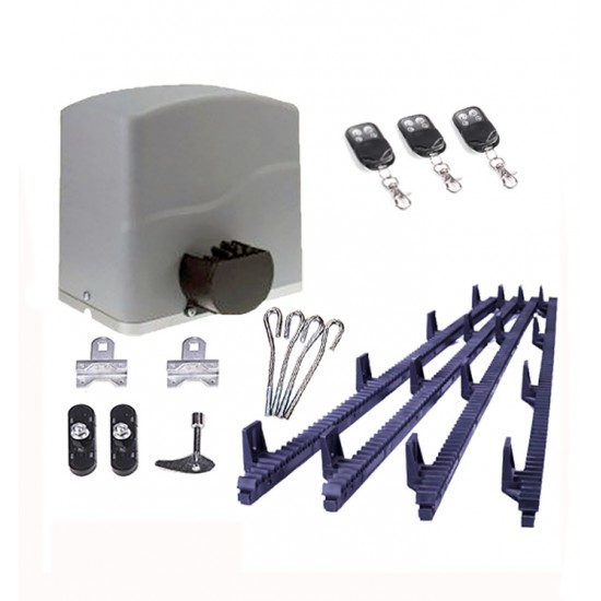 700KG Auto Slide Sliding Gate Opener Automatic w 4m Rail 700KG Auto Slide Sliding Gate Opener Automatic w 4m Rail