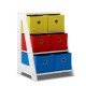 Removable Fabric Multi-bin Toy Box Removable Fabric Multi-bin Toy Box