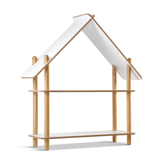 Artiss Kids Cabin Rack Display Shelf Children Bookshelf 2 Tier Artiss Kids Cabin Rack Display Shelf Children Bookshelf 2 Tier