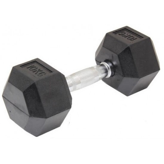 10KG Commercial Rubber Hex Dumbbell Gym Weight 10KG Commercial Rubber Hex Dumbbell Gym Weight