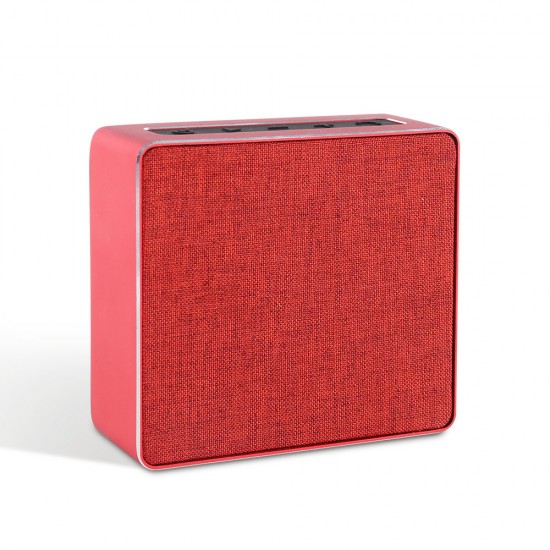 Jonter Mini Desktop Wireless Bluetooth Speaker - Red Jonter Mini Desktop Wireless Bluetooth Speaker - Red