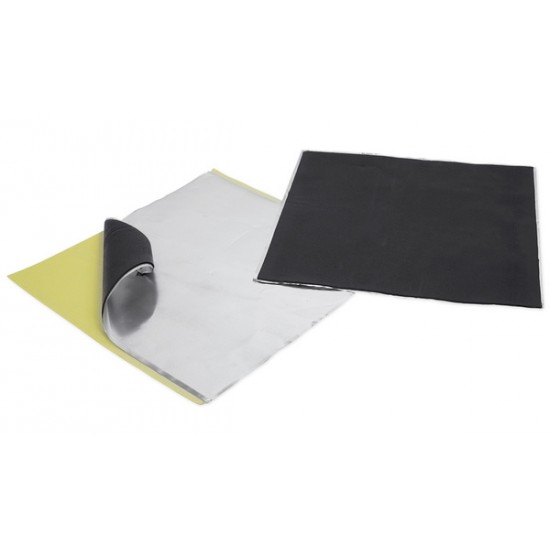 1.8m2 Sound Deadener Butyl Car Insulation Dampening Proofing 1.8m2 Sound Deadener Butyl Car Insulation Dampening Proofing