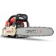 Giantz 62CC Commercial Petrol Chainsaw - Red & White Giantz 62CC Commercial Petrol Chainsaw - Red & White