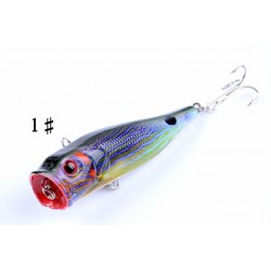 6X 9cm Popper Poppers Fishing Lure Lures Surface Tackle Fresh Saltwater