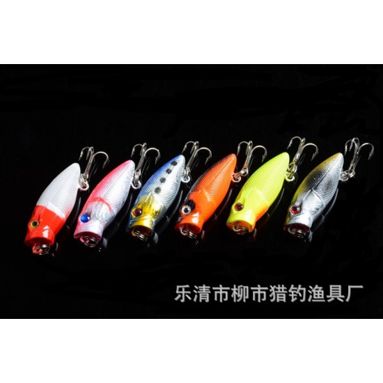 6X 3.5cm Popper Poppers Fishing Hard Lure Lures Surface Tackle Fresh Saltwater 6X 3.5cm Popper Poppers Fishing Hard Lure Lures Surface Tackle Fresh Saltwater