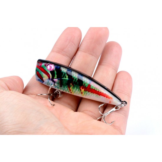 4X 6.8cm Popper Poppers Fishing Lure Lures Surface Tackle Saltwater