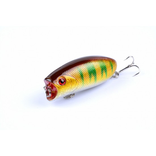 8X 6cm Popper Poppers Fishing Lure Lures Surface Tackle Fresh Saltwater