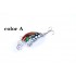 6x 4.5cm Popper Crank Bait Fishing Lure Lures Surface Tackle Saltwater