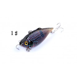 6x 6.5cm Vib Bait Fishing Lure Lures Hook Tackle Saltwater