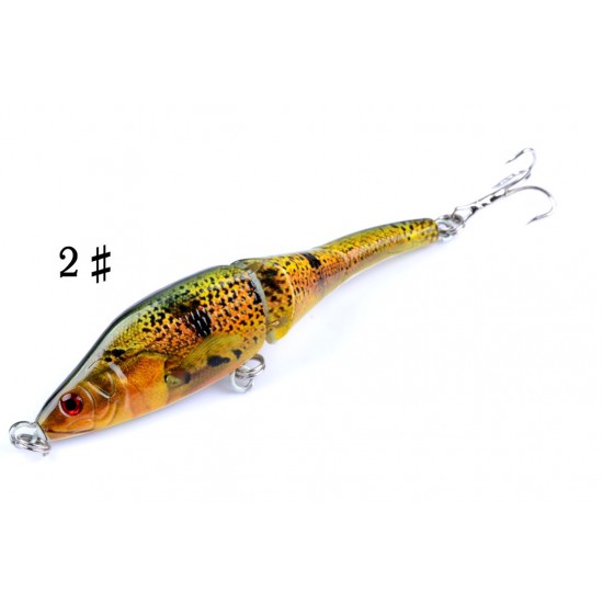 6x 9.5cm Vib Bait Fishing Lure Lures Hook Tackle Saltwater