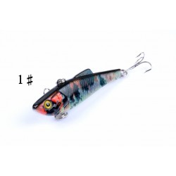 6x 7cm Vib Bait Fishing Lure Lures Hook Tackle Saltwater