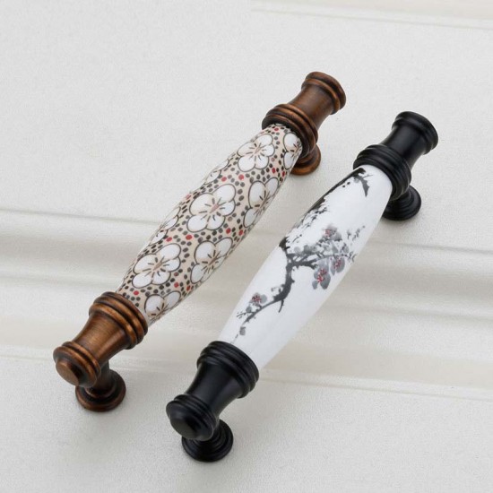 Ceramics Kitchen Cabinet Handles Bar Drawer Handle Pull 96 128 Ceramics Kitchen Cabinet Handles Bar Drawer Handle Pull 96 128