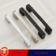 Zinc Kitchen Cabinet Handles Drawer Bar Handle Pull 96 128 192 320MM Zinc Kitchen Cabinet Handles Drawer Bar Handle Pull 96 128 192 320MM