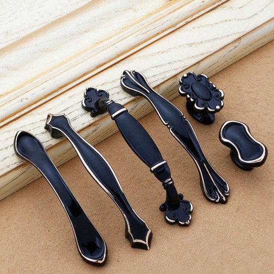 Zinc Kitchen Cabinet Handles Drawer Bar Handle Pull 96MM 128MM Zinc Kitchen Cabinet Handles Drawer Bar Handle Pull 96MM 128MM