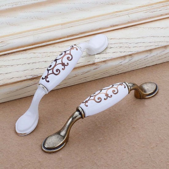 Zinc Kitchen Cabinet Handles Drawer Bar Handle Pull 96MM Zinc Kitchen Cabinet Handles Drawer Bar Handle Pull 96MM