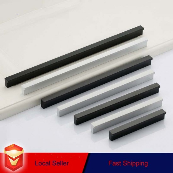 Zinc Kitchen Cabinet Handles Drawer Bar Handle Pull 96mm 1160mm