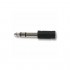 1/4 6.35mm Male Plug to 3.5mm Female Jack MONO Adapter Audio Headphone Mic