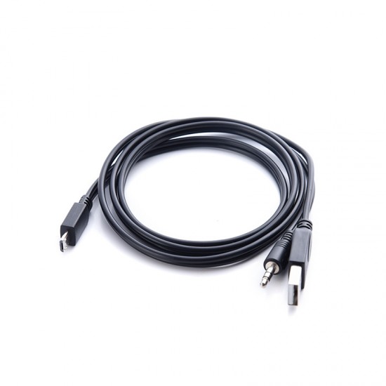 2 in1 Cable - Mini Micro USB to USB 3.5mm Aux Audio Jack Connection Cable 2 in1 Cable - Mini Micro USB to USB 3.5mm Aux Audio Jack Connection Cable