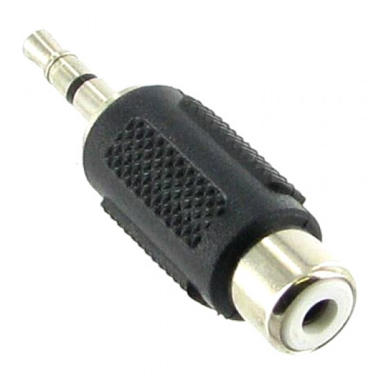 3.5mm Male stereo plug to Rca Female jack Audio Connector adaptor Joiner