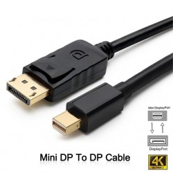 1.8m Mini DisplayPort Display Port DP to DP Cable for apple macbook air pro