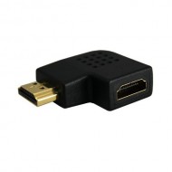 HDMI Right Angle Saver Male to Female Adapter joiner Flat Left 90 Connector