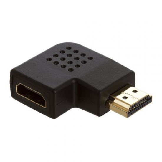 HDMI Port Saver Male to Female 90 Degree Vertical Flat Left For Cable HDMI HDMI Port Saver Male to Female 90 Degree Vertical Flat Left For Cable HDMI