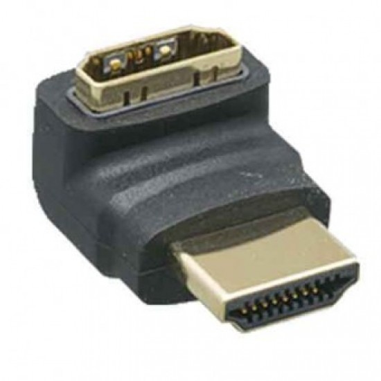 Right Angle 270 Degree HDMI Male to Female Plug Play Connector Adapter joiner Right Angle 270 Degree HDMI Male to Female Plug Play Connector Adapter joiner