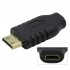 Mini HDMI C TYPE Male TO Micro HDMI D Female Adapter convertor