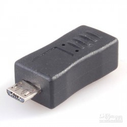 micro usb male to micro usb female Data Adapter Converter Joiner