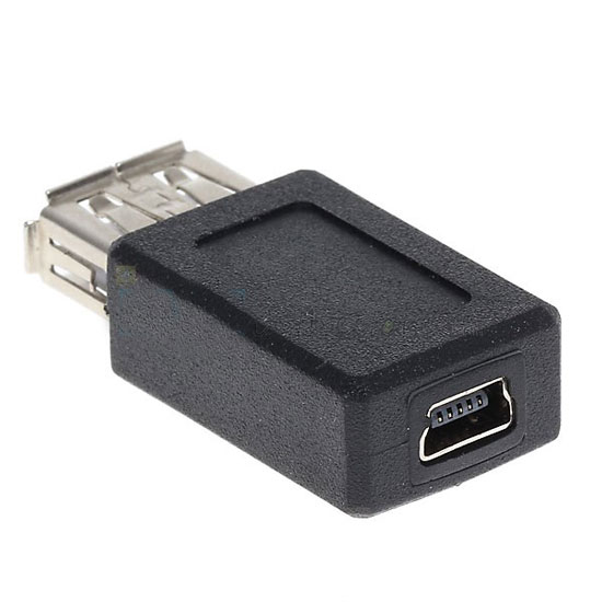 USB 5pin Male To USB 2.O Female Adapter Connector