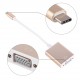 USB-C Type C USB 3.1 Male to VGA Female Monitor Projector Adapter Cable Macbook