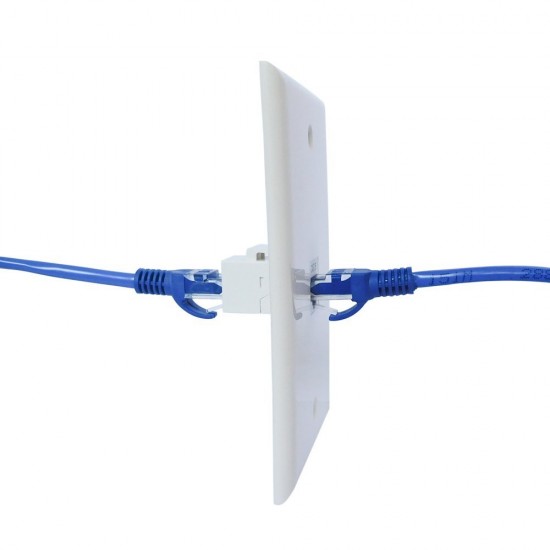 Ethernet Wall Plate 1 Port Cat6 Ethernet Cable Wall Plate Adapter Ethernet Wall Plate 1 Port Cat6 Ethernet Cable Wall Plate Adapter